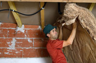 Gallowstree Common tapered roof insulation